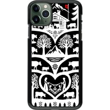 Coque iPhone 11 Pro Max - Poya Suisse 2 noir