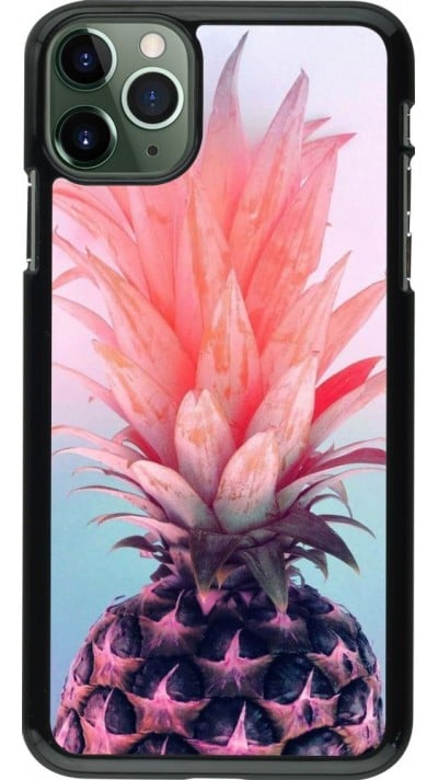 Coque iPhone 11 Pro Max - Purple Pink Pineapple