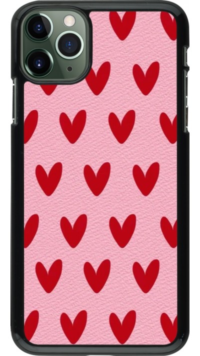 Coque iPhone 11 Pro Max - Saint Valentines Day 26 Pattern heart