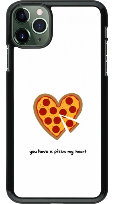 Coque iPhone 11 Pro Max - Saint Valentines Day 26 You have my pizza heart