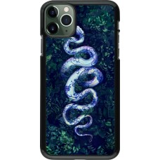 iPhone 11 Pro Max Case Hülle - Snake Blue Anaconda