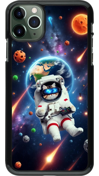 Coque iPhone 11 Pro Max - VR SpaceCat Odyssey