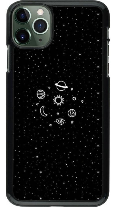 Coque iPhone 11 Pro Max - Space Doodle