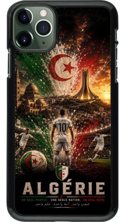 iPhone 11 Pro Max Case Hülle - Fussball Algerien splash 2026