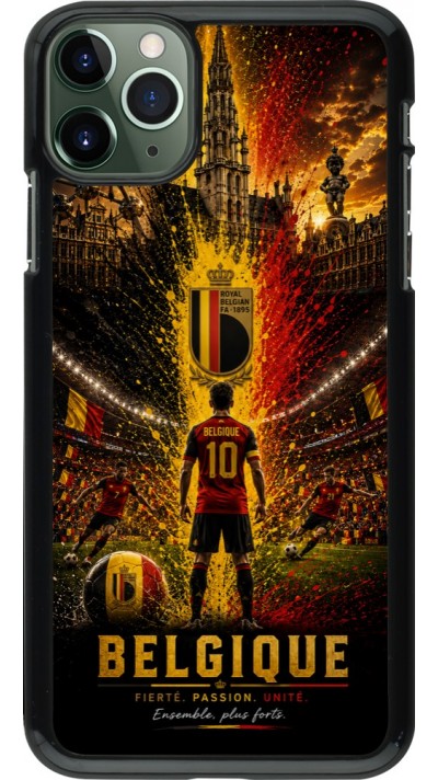 iPhone 11 Pro Max Case Hülle - Fussball Belgien splash 2026