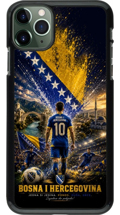 iPhone 11 Pro Max Case Hülle - Fussball Bosnien und Herzegowina splash 2026