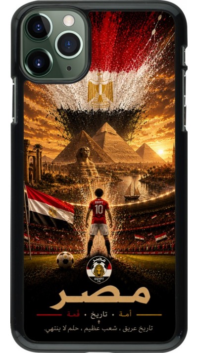 iPhone 11 Pro Max Case Hülle - Fussball Ägypten splash 2026