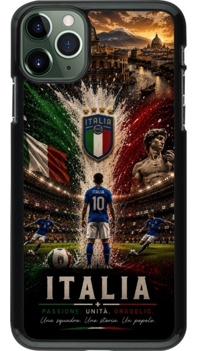 iPhone 11 Pro Max Case Hülle - Fussball Italien splash 2026