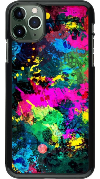 Coque iPhone 11 Pro Max - splash paint