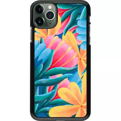 iPhone 11 Pro Max Case Hülle - Spring 23 colorful flowers