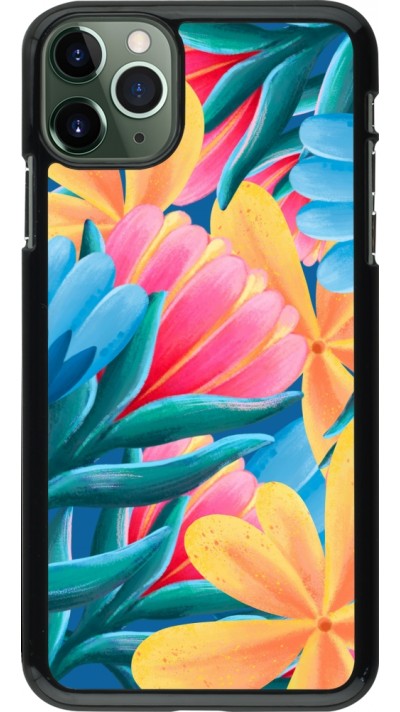 Coque iPhone 11 Pro Max - Spring 23 colorful flowers