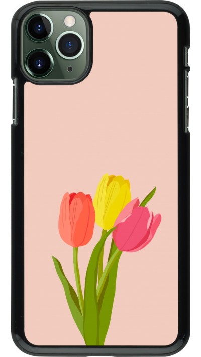 iPhone 11 Pro Max Case Hülle - Spring 23 tulip trio