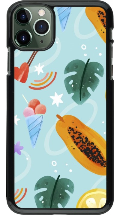 Coque iPhone 11 Pro Max - Summer 2025 Pattern papaya