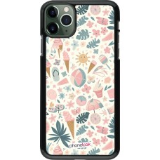 iPhone 11 Pro Max Case Hülle - Sommer Pink Muster