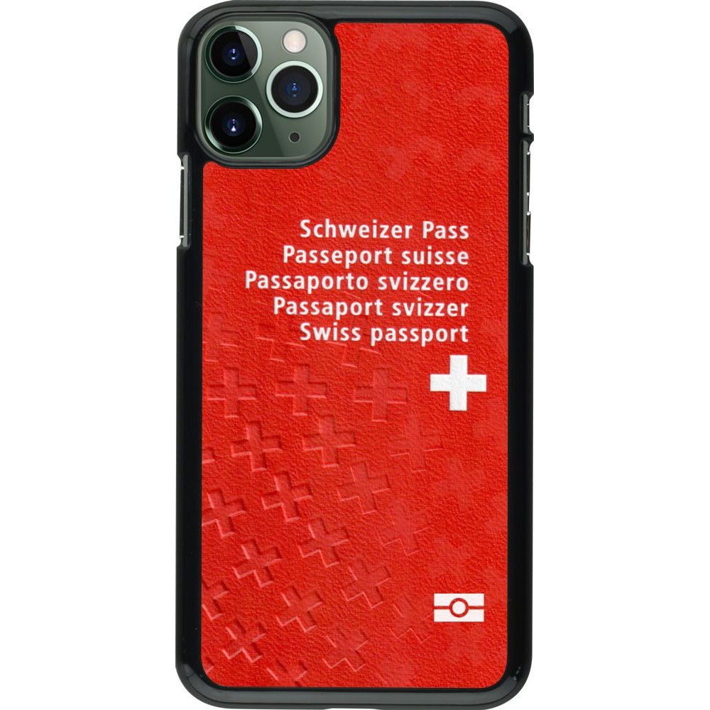 Hülle iPhone 11 Pro Max - Swiss Passport