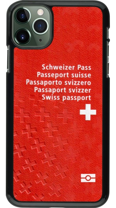 Coque iPhone 11 Pro Max - Swiss Passport