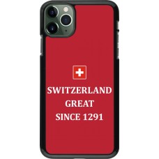 iPhone 11 Pro Max Case Hülle - Switzerland Great Since 1291