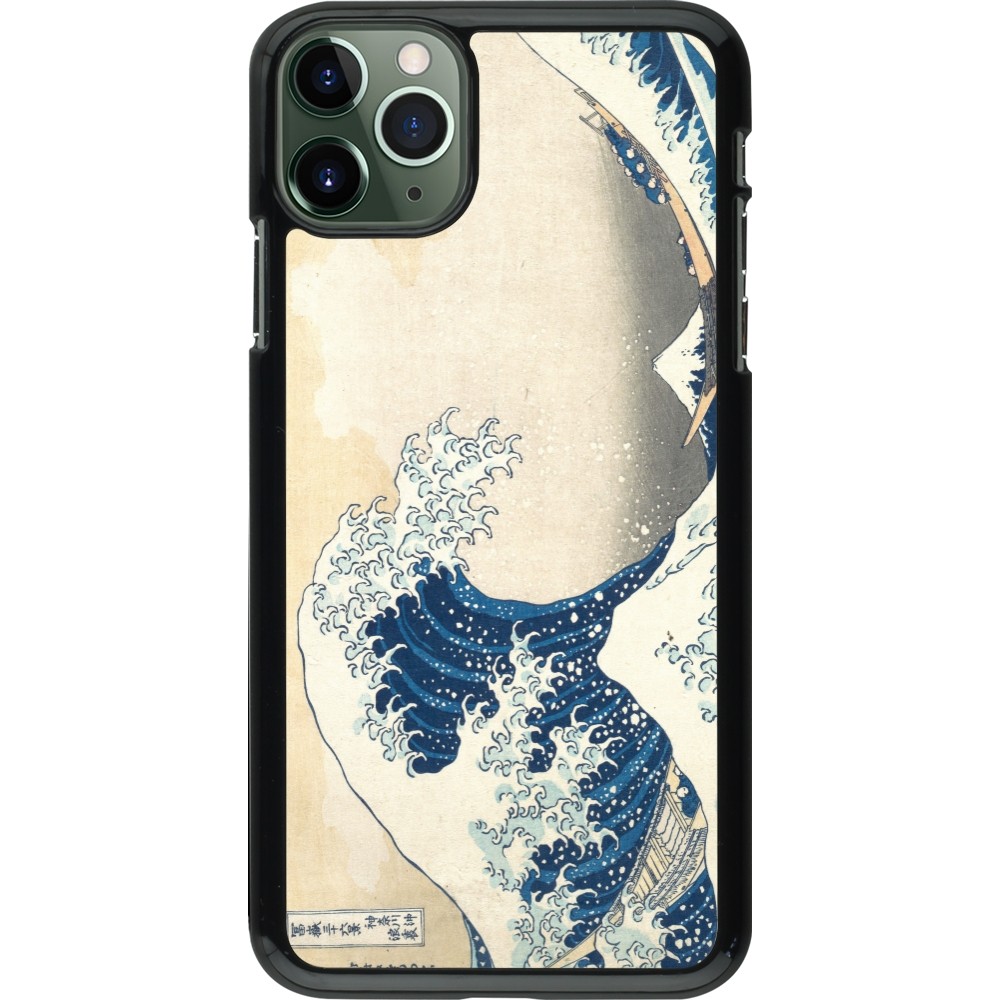 iPhone 11 Pro Max Case Hülle - Kunstbild - Die große Welle vor Kanagawa - Hokusai