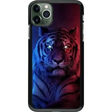 Hülle iPhone 11 Pro Max - Tiger Blue Red