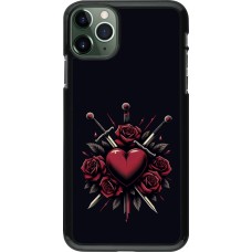 Coque iPhone 11 Pro Max - Valentine 2024 gothic love