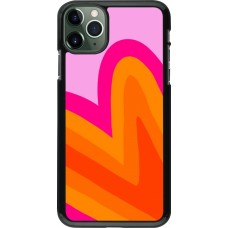 iPhone 11 Pro Max Case Hülle - Valentine 2024 heart gradient