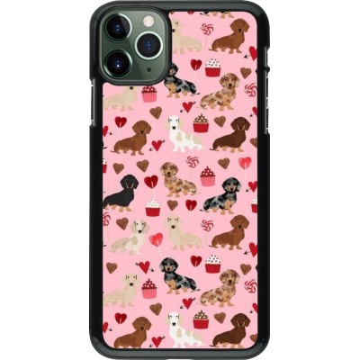 iPhone 11 Pro Max Case Hülle - Valentine 2024 puppy love