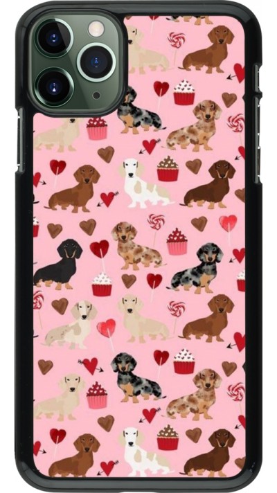 Coque iPhone 11 Pro Max - Valentine 2024 puppy love