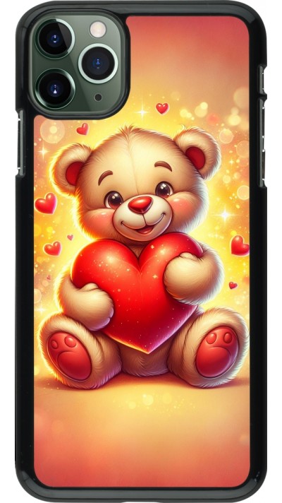 iPhone 11 Pro Max Case Hülle - Valentin 2024 Teddy Liebe
