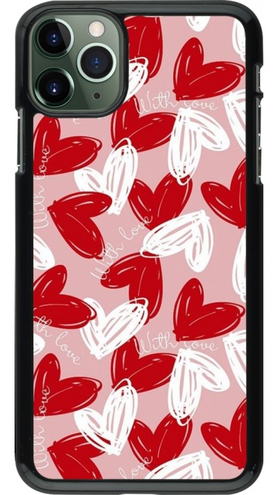 iPhone 11 Pro Max Case Hülle - Valentine 2024 with love heart