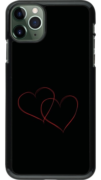 Coque iPhone 11 Pro Max - Valentine 2023 attached heart
