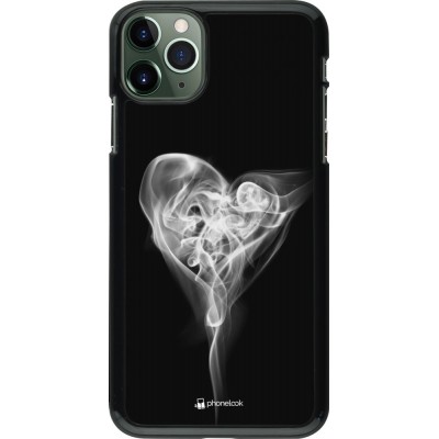 Coque iPhone 11 Pro Max - Valentine 2022 Black Smoke