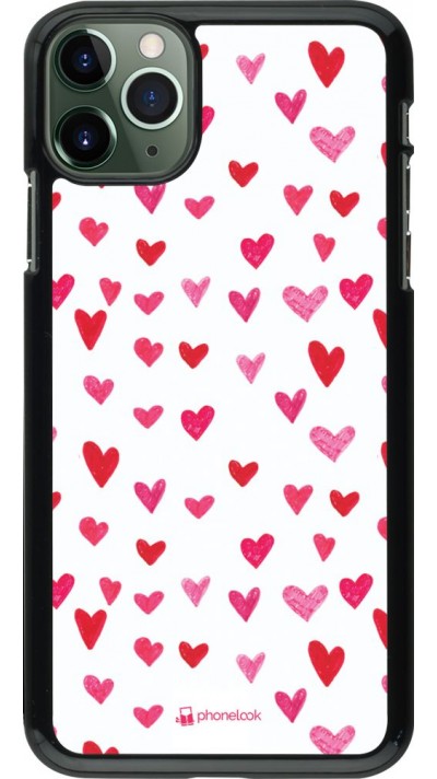 Coque iPhone 11 Pro Max - Valentine 2022 Many pink hearts