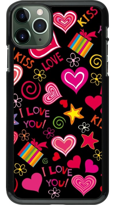 Coque iPhone 11 Pro Max - Valentine 2023 love symbols