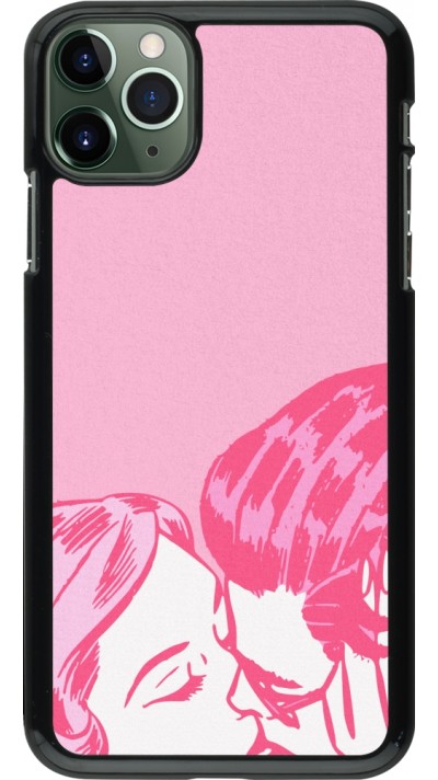 Coque iPhone 11 Pro Max - Valentine 2023 retro pink love