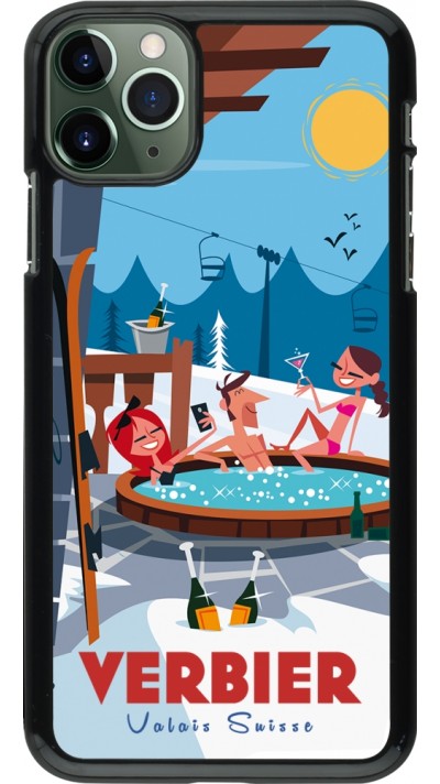 iPhone 11 Pro Max Case Hülle - Verbier Mountain Jacuzzi