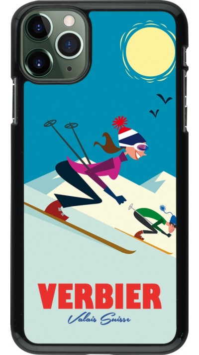 iPhone 11 Pro Max Case Hülle - Verbier Ski Downhill