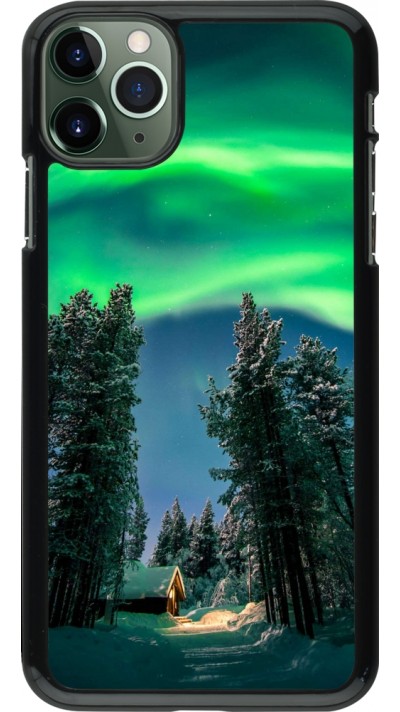 Coque iPhone 11 Pro Max - Winter 22 Northern Lights