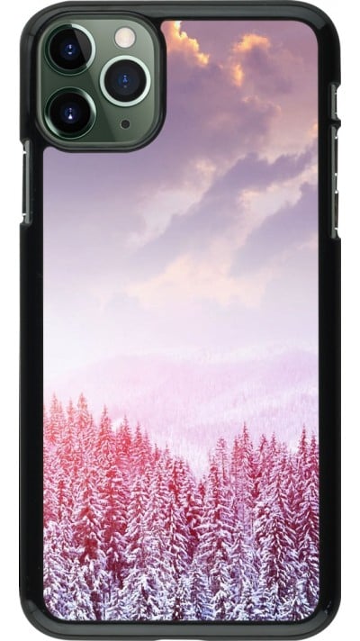 Coque iPhone 11 Pro Max - Winter 22 Pink Forest