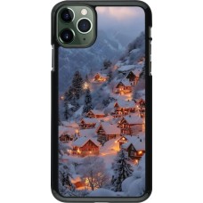 iPhone 11 Pro Max Case Hülle - Winter 25 Winter snowy village