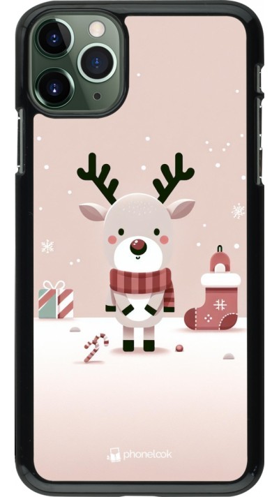 Coque iPhone 11 Pro Max - Noël 2023 Choupinette Renne
