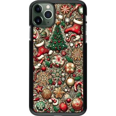 iPhone 11 Pro Max Case Hülle - Weihnachten 2023 Mikromuster