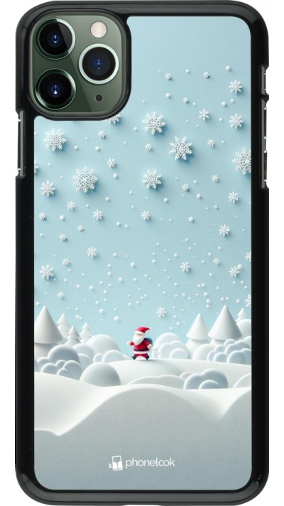 iPhone 11 Pro Max Case Hülle - Weihnachten 2023 Kleiner Vater Schneeflocke