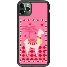 Coque iPhone 11 Pro Max - Silicone rigide noir Alpaca 2026