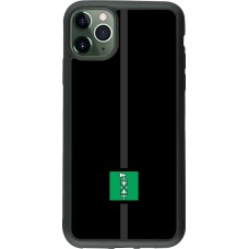 iPhone 11 Pro Max Case Hülle - Silikon schwarz Kanton SG schwarz