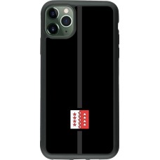 iPhone 11 Pro Max Case Hülle - Silikon schwarz Kanton VS schwarz