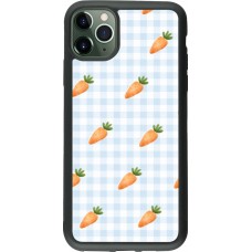 iPhone 11 Pro Max Case Hülle - Silikon schwarz Easter 2026 Pattern carrots