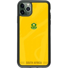 iPhone 11 Pro Max Case Hülle - Silikon schwarz Südafrika 2026 personalisierbares Fussballtrikot