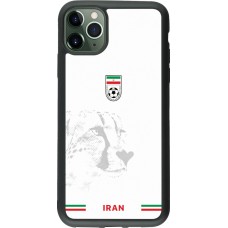 iPhone 11 Pro Max Case Hülle - Silikon schwarz Iran 2026 personalisierbares Fussballtrikot