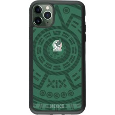 iPhone 11 Pro Max Case Hülle - Silikon schwarz Mexiko 2026 personalisierbares Fussballtrikot