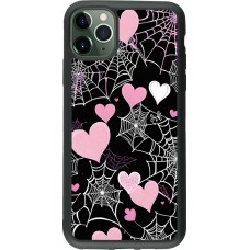 iPhone 11 Pro Max Case Hülle - Silikon schwarz Halloween 2024 girly